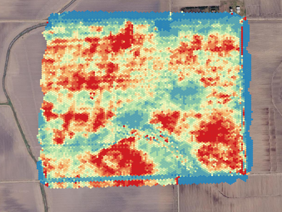 Multispectral NDVI Map