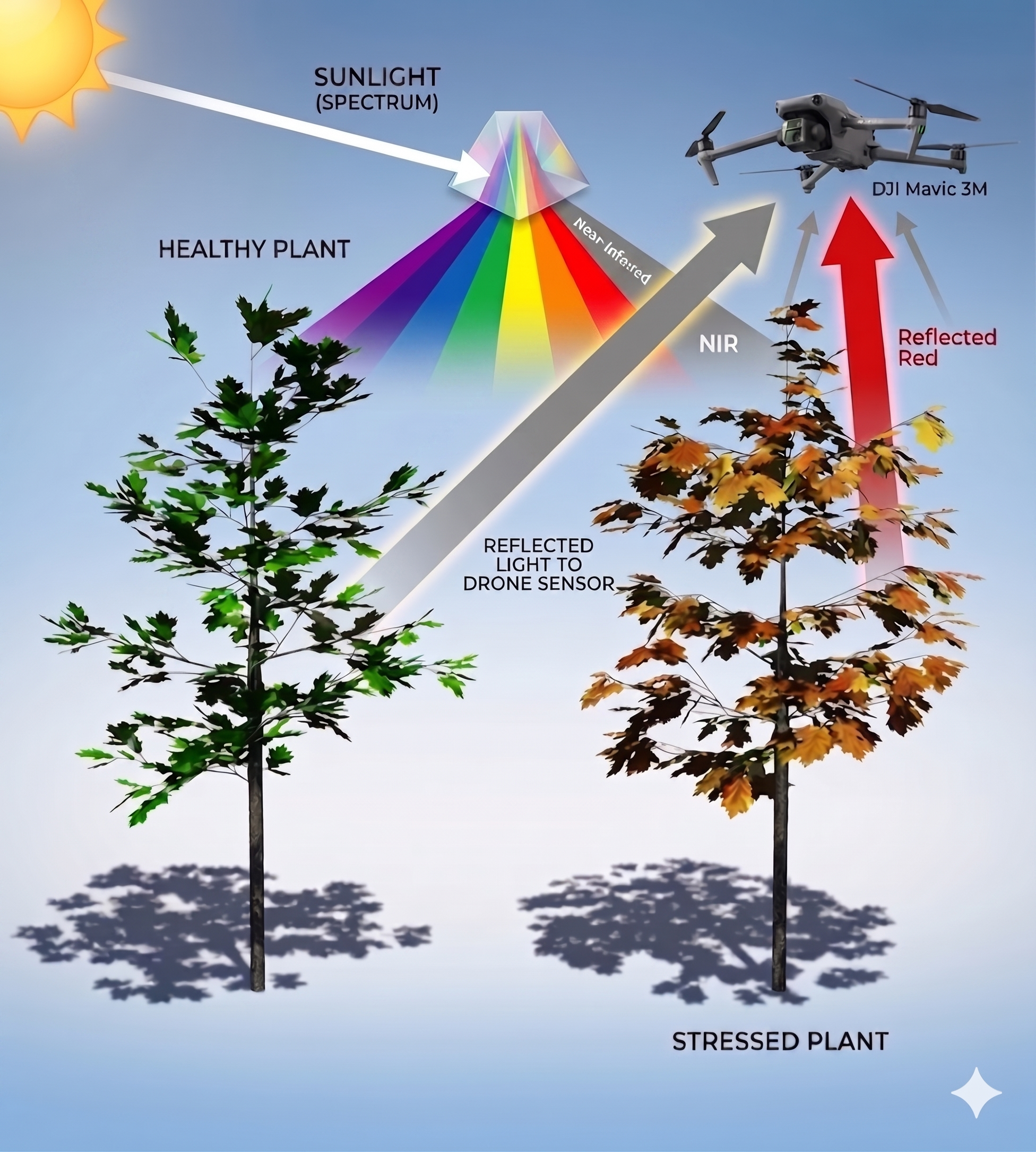How NDVI works